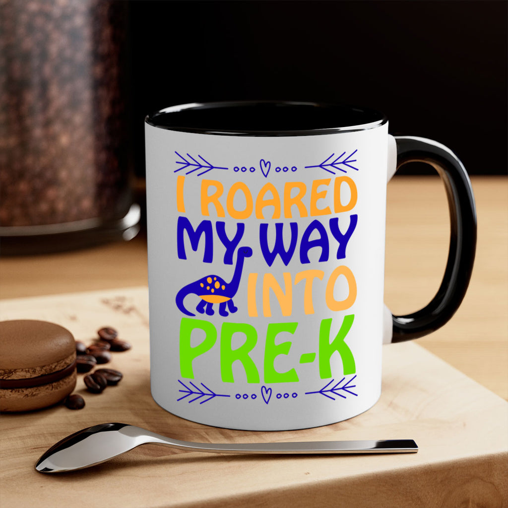 i roared my way into prek 20#- mardi gras-Mug / Coffee Cup
