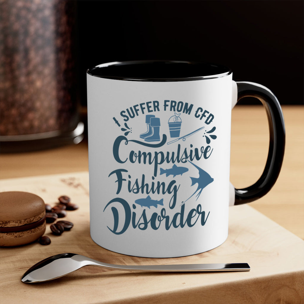 i suffer from 98#- fishing-Mug / Coffee Cup