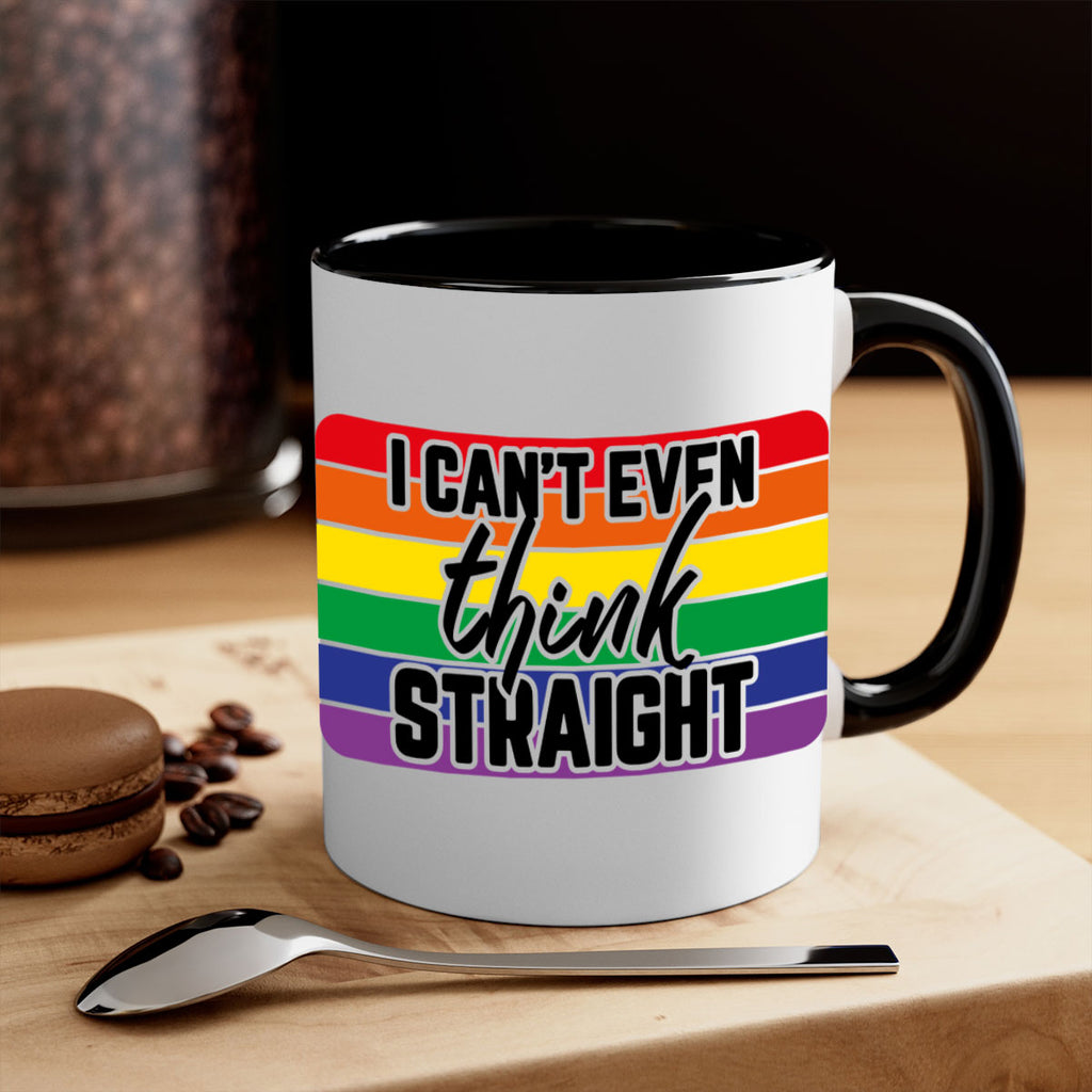icanteventhinkstraight 123#- lgbt-Mug / Coffee Cup