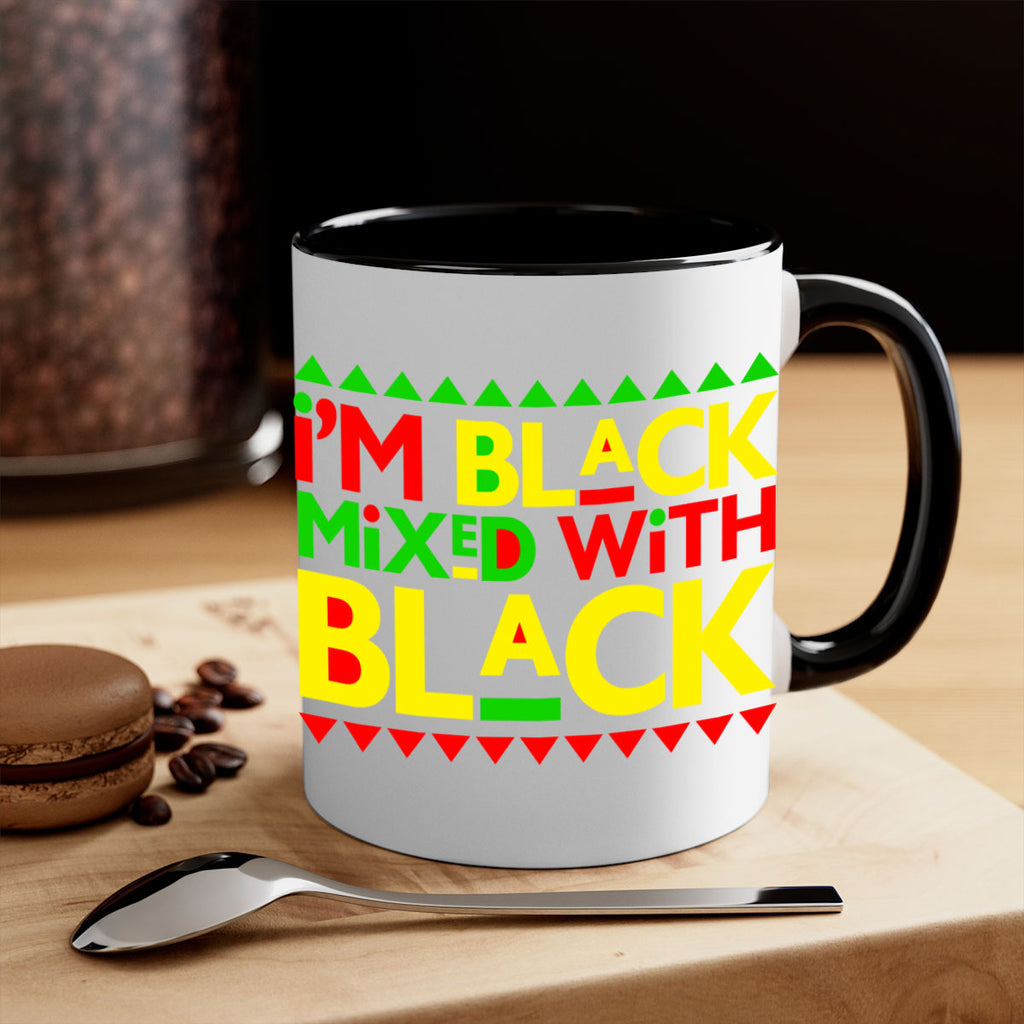 im  black  mixed with black  111#- black words - phrases-Mug / Coffee Cup