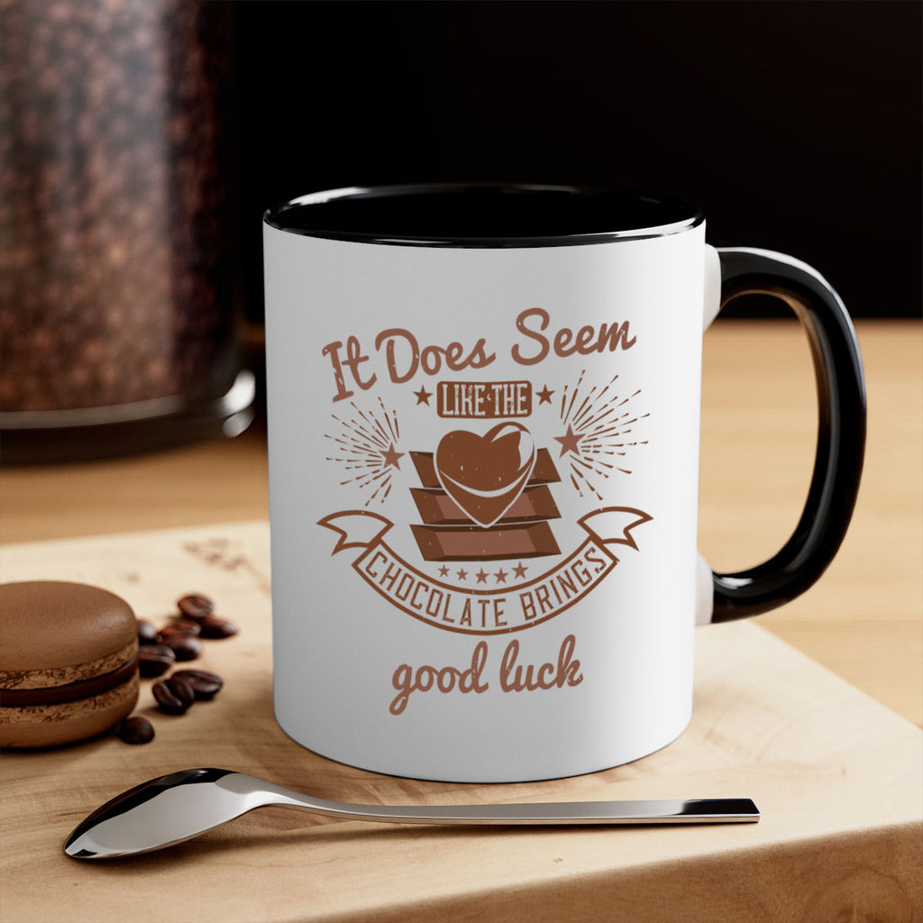 it does seem like the chocolate brings good luck 29#- chocolate-Mug / Coffee Cup