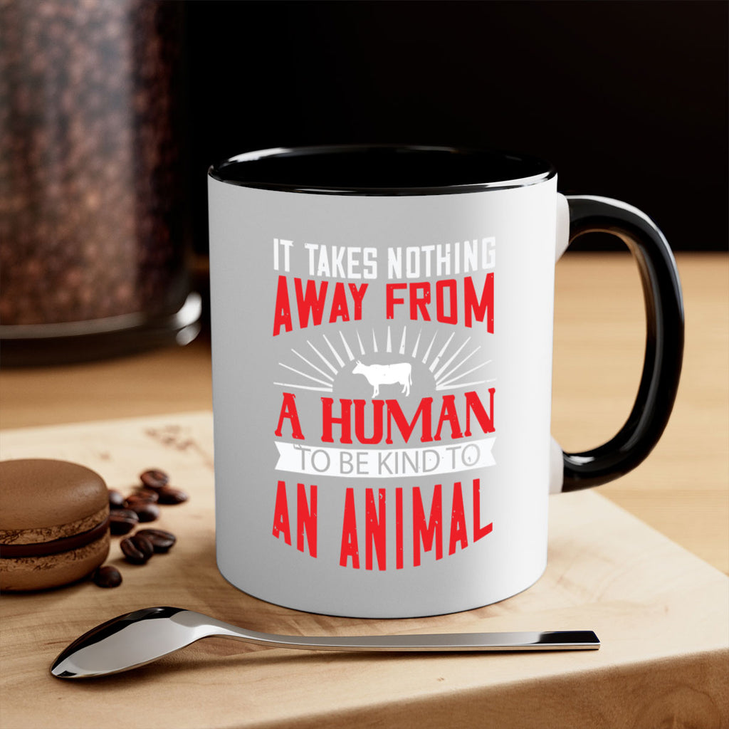 it takes nothing away from a human 37#- vegan-Mug / Coffee Cup