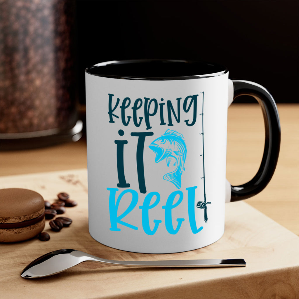 keeping it reel 207#- fishing-Mug / Coffee Cup