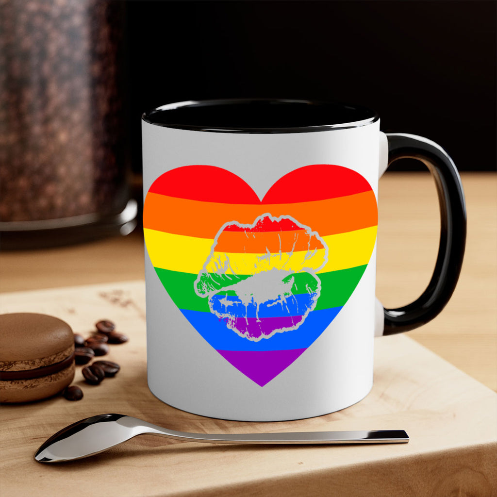 lgbt rainbow cool lip lgbt 96#- lgbt-Mug / Coffee Cup