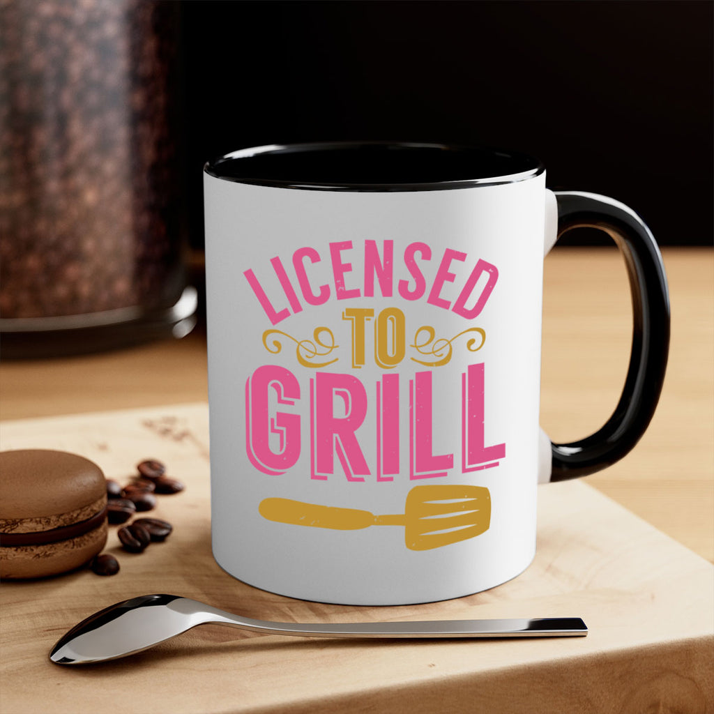 licensed to grill 24#- bbq-Mug / Coffee Cup