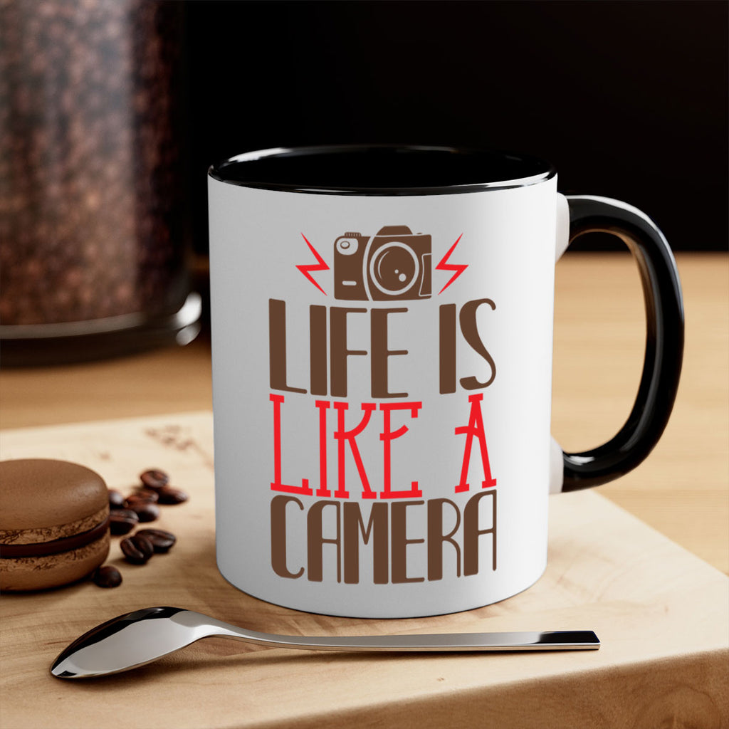life is like a camera 25#- photography-Mug / Coffee Cup