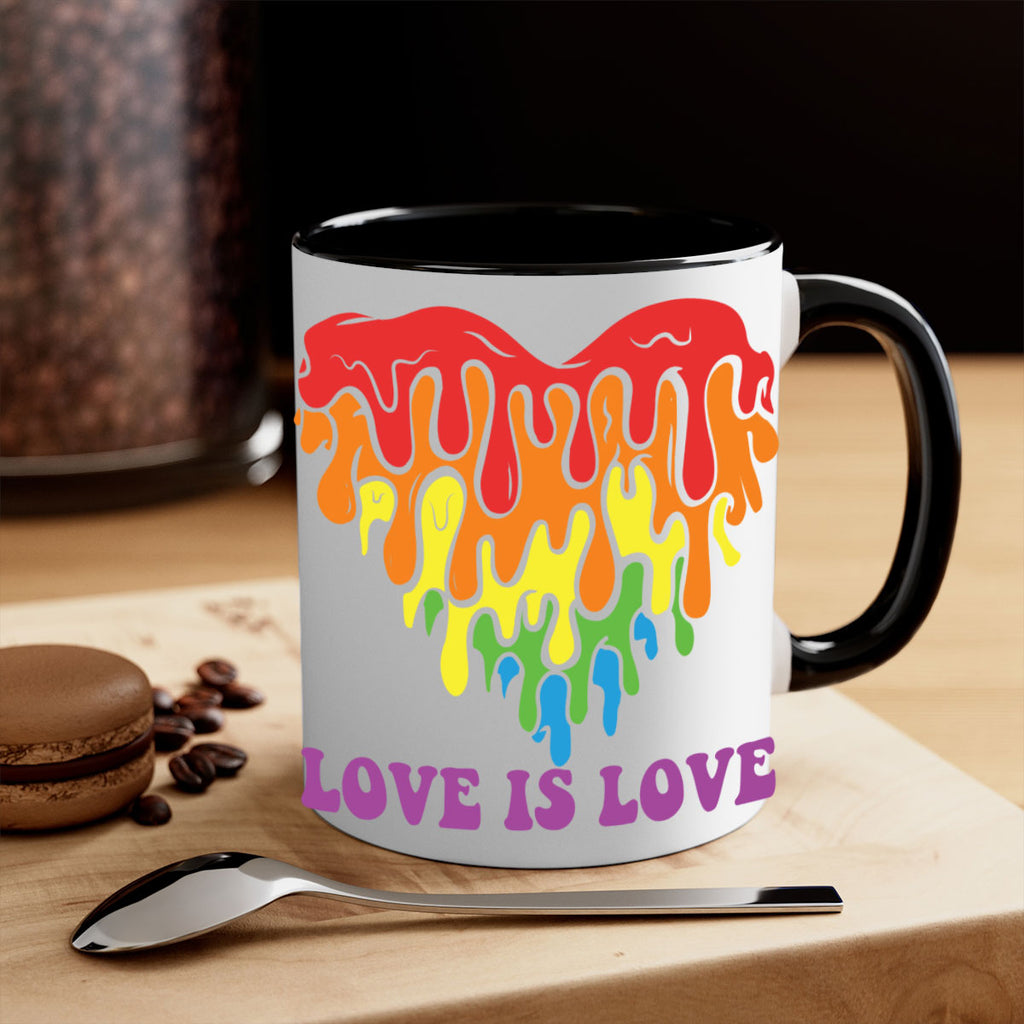 love is love rainbow ice lgbt 85#- lgbt-Mug / Coffee Cup