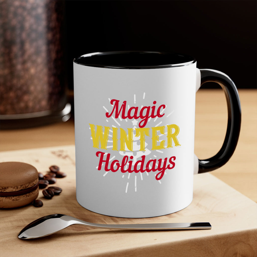 magic winter holidays 399#- christmas-Mug / Coffee Cup