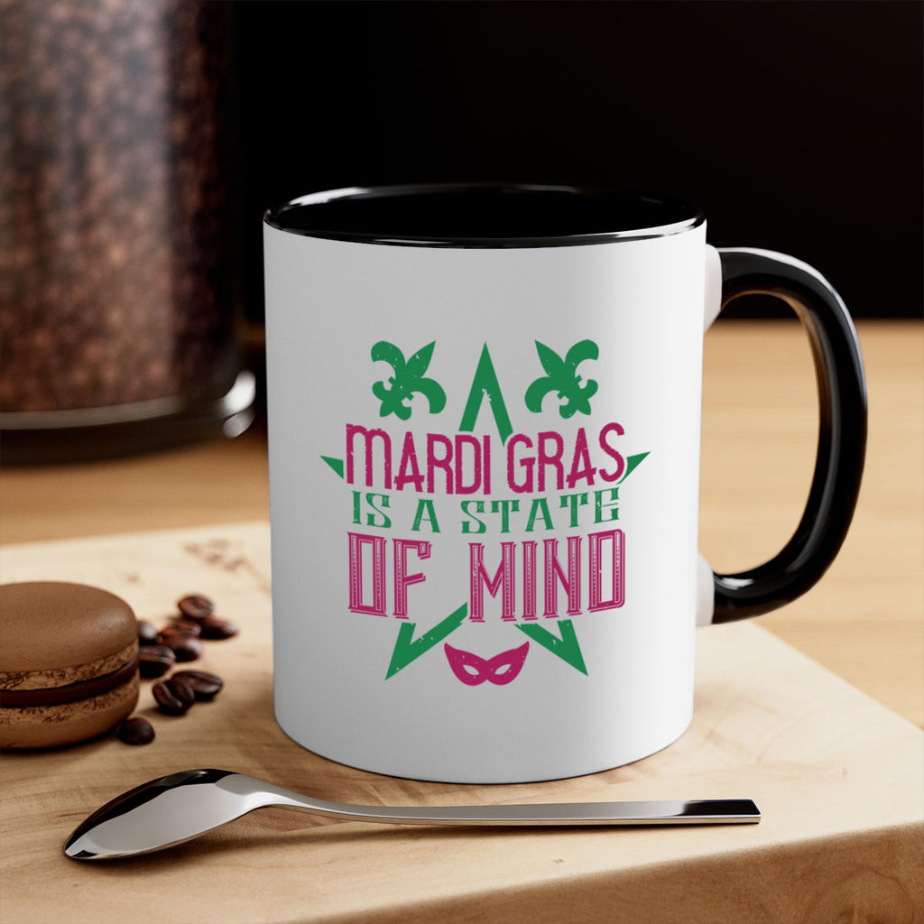 mardi gras is a state of mind 47#- mardi gras-Mug / Coffee Cup