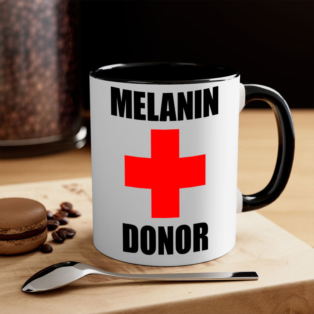 melanin donor 91#- black words - phrases-Mug / Coffee Cup