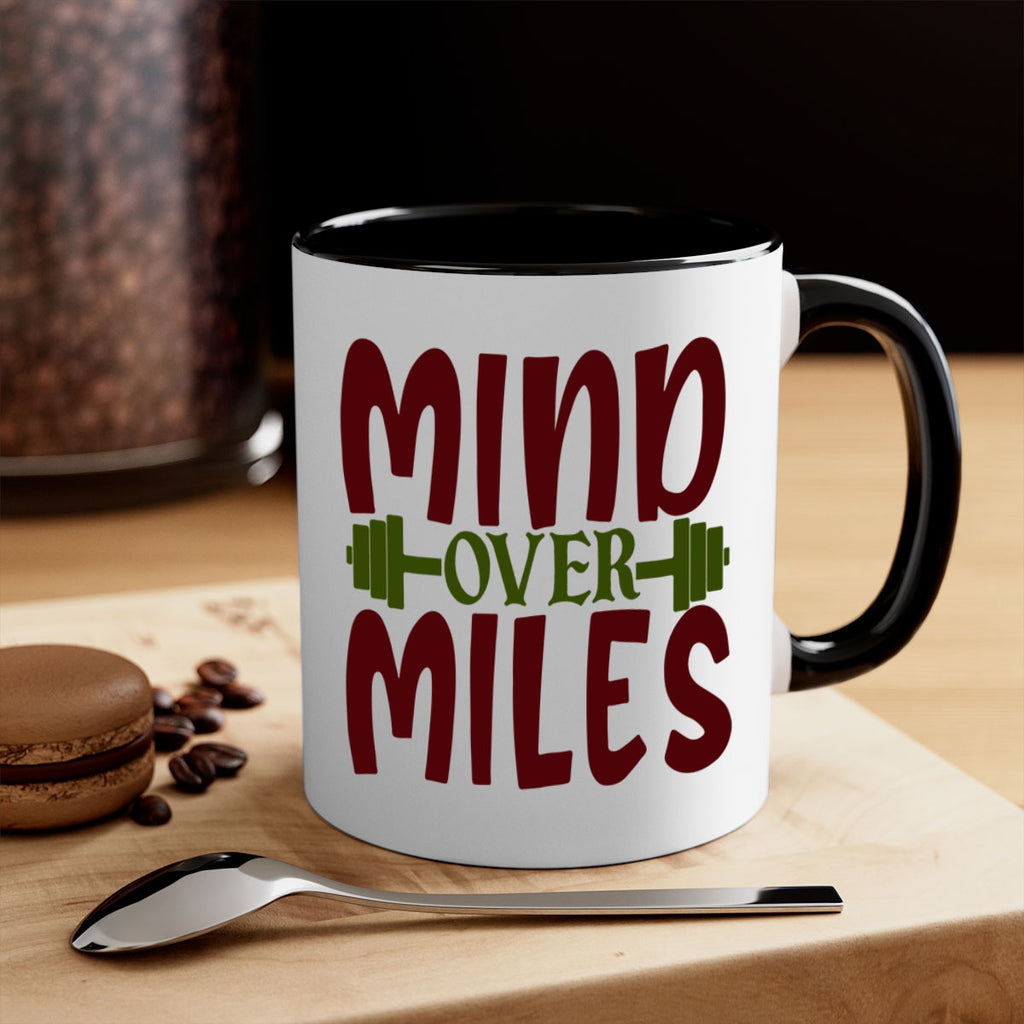 mind over miles 29#- gym-Mug / Coffee Cup