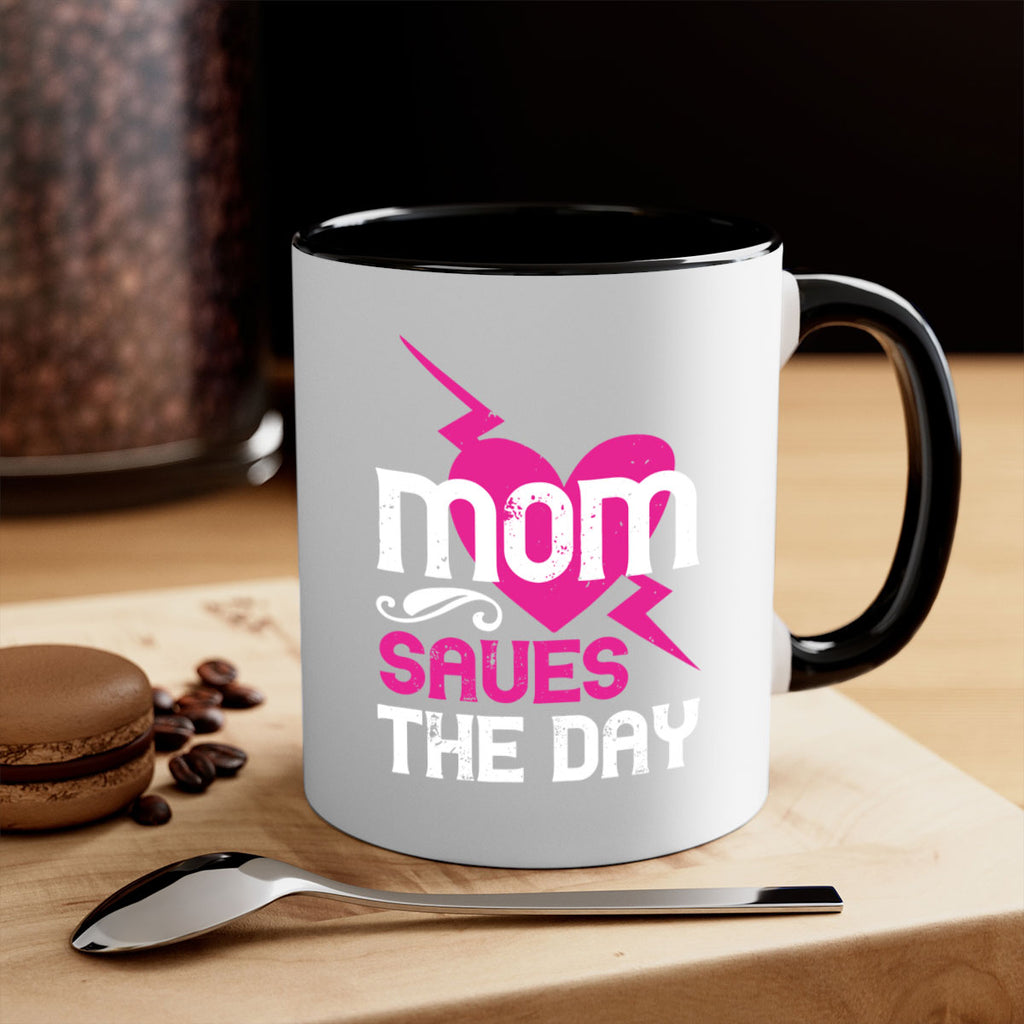 mom saues the dya 121#- mom-Mug / Coffee Cup