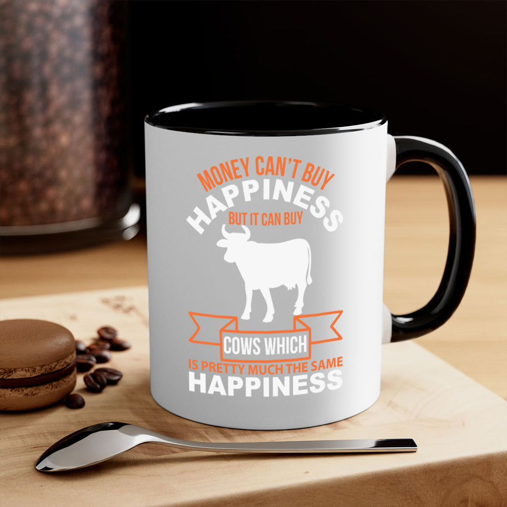 money can’t buy happiness but it can buy cows which is pretty much the same happiness Style 1#- Cow-Mug / Coffee Cup