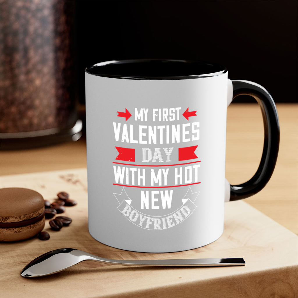 my first valentine day with my hot boyfriend 37#- valentines day-Mug / Coffee Cup