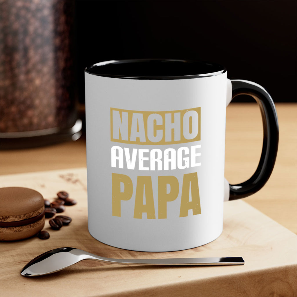 nacho average papa 25#- grandpa-Mug / Coffee Cup