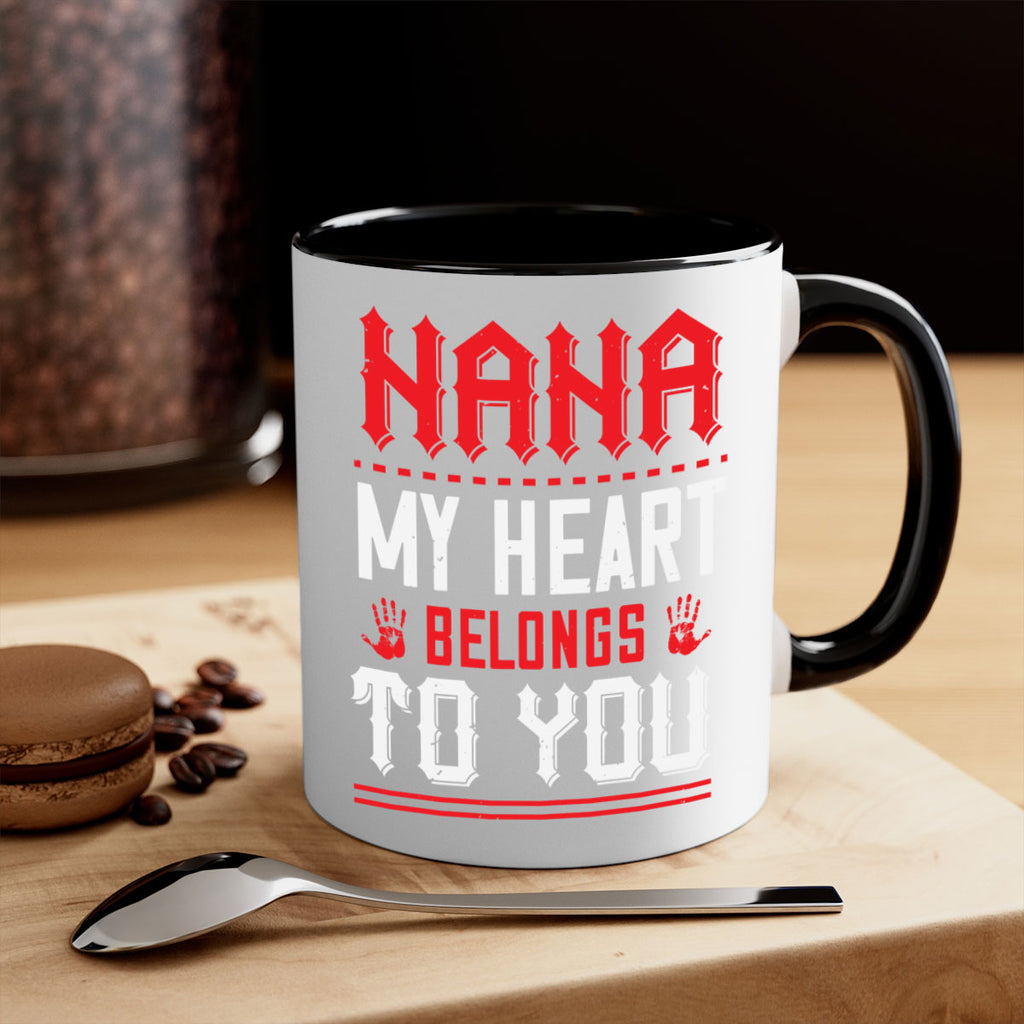 nana MY HEART 7#- grandma-Mug / Coffee Cup