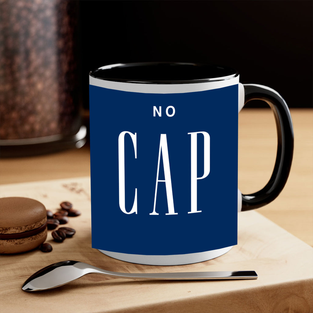 no cap 63#- black words - phrases-Mug / Coffee Cup