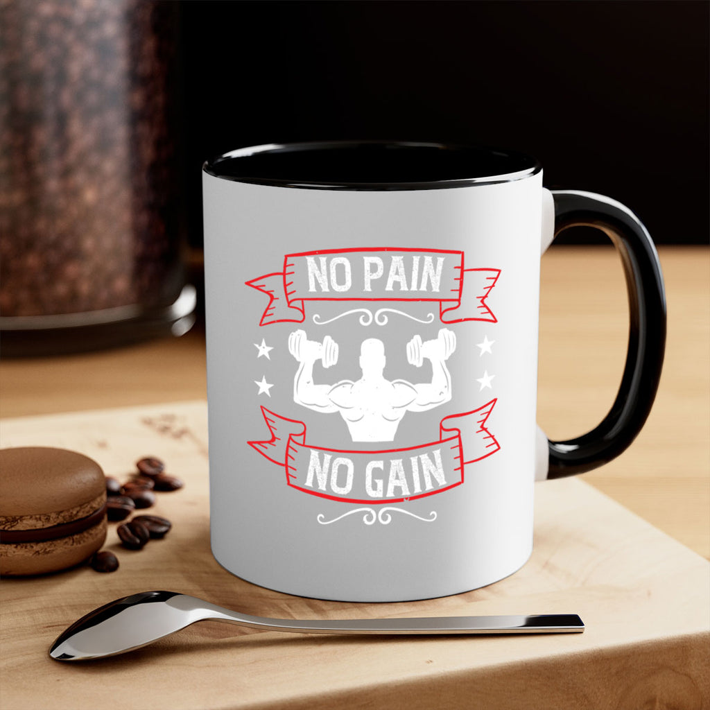 no pain no gain 82#- gym-Mug / Coffee Cup