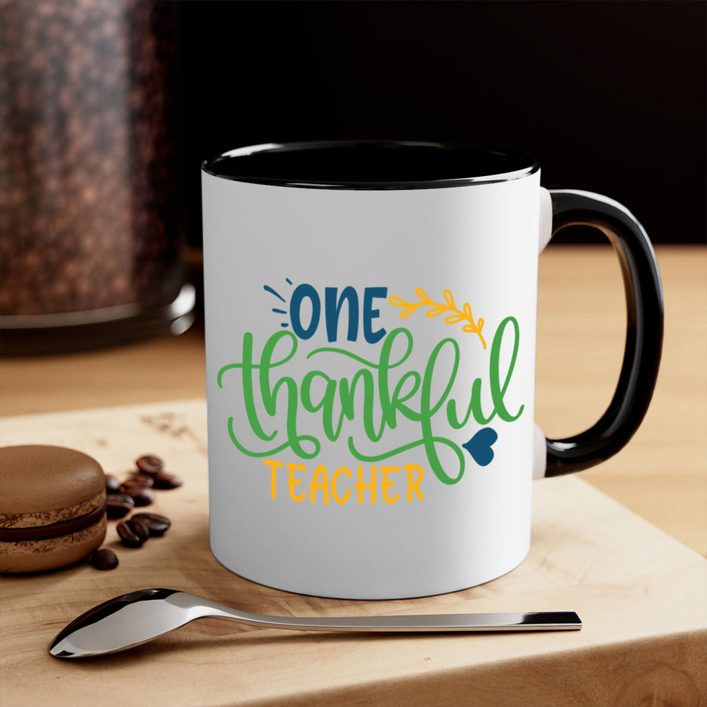 one thankful teacher Style 156#- teacher-Mug / Coffee Cup