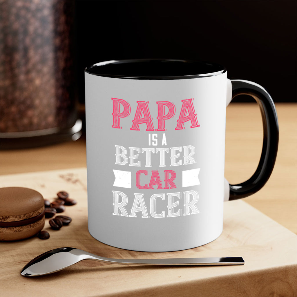 papa is a better car bacer 19#- grandpa-Mug / Coffee Cup