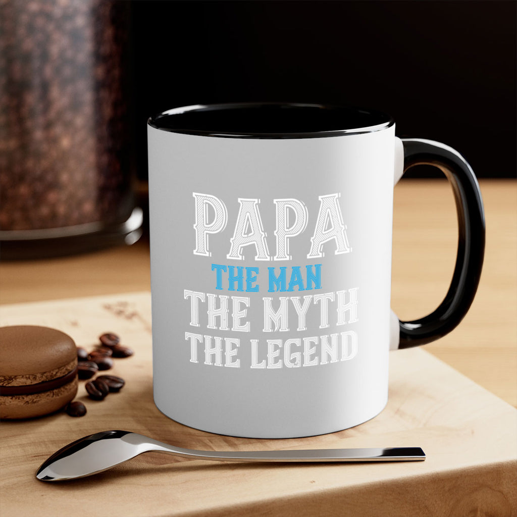 papa the man the myth the legend 15#- grandpa-Mug / Coffee Cup