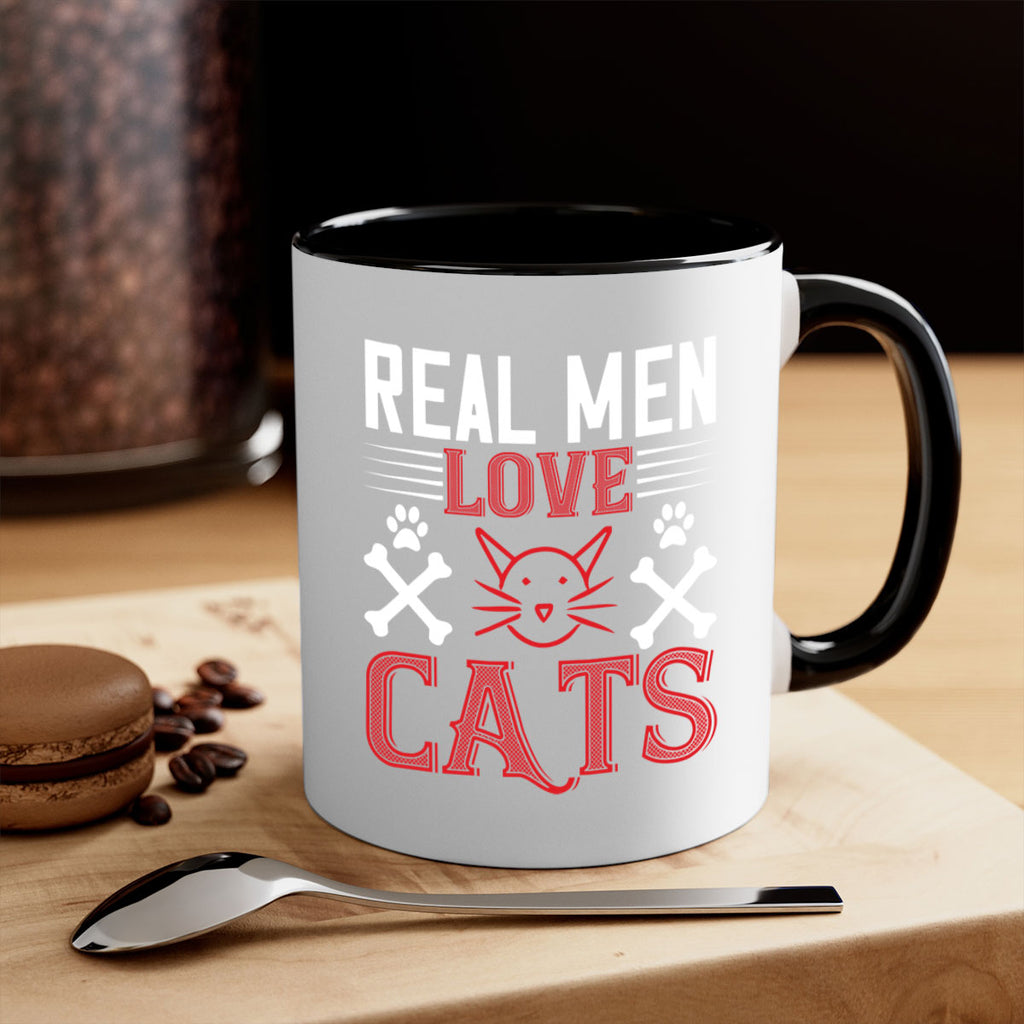 real man love cats Style 113#- cat-Mug / Coffee Cup