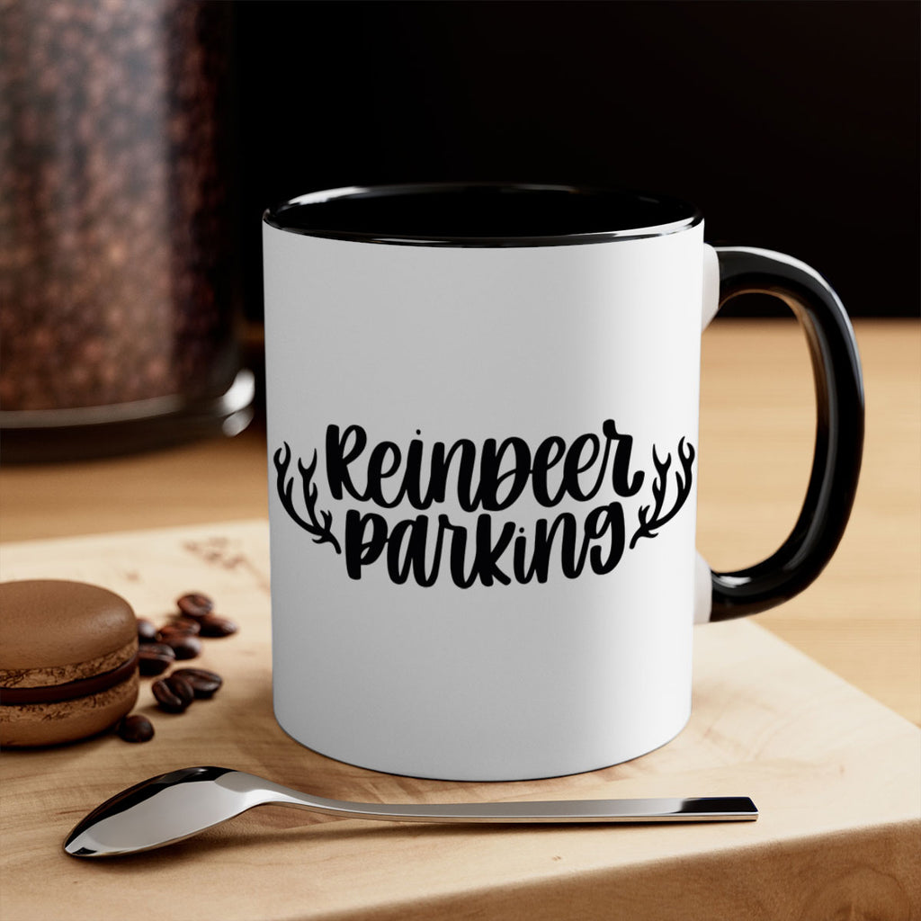reindeer parking 64#- christmas-Mug / Coffee Cup
