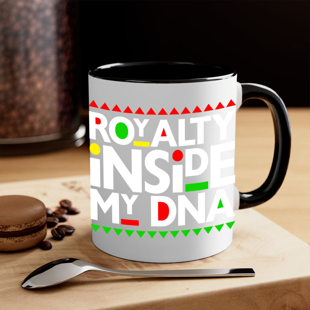 royalty inside my dna 42#- black words - phrases-Mug / Coffee Cup