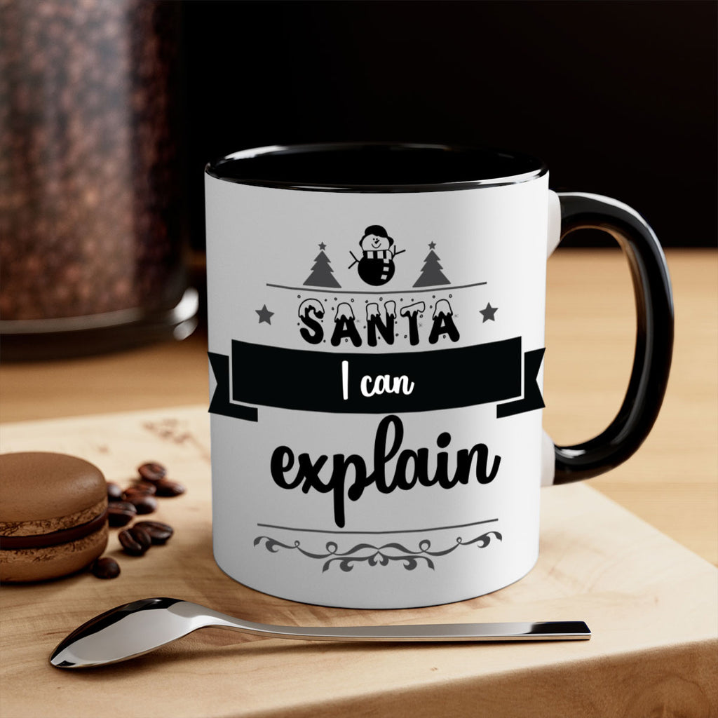 santa i can explain style 604#- christmas-Mug / Coffee Cup