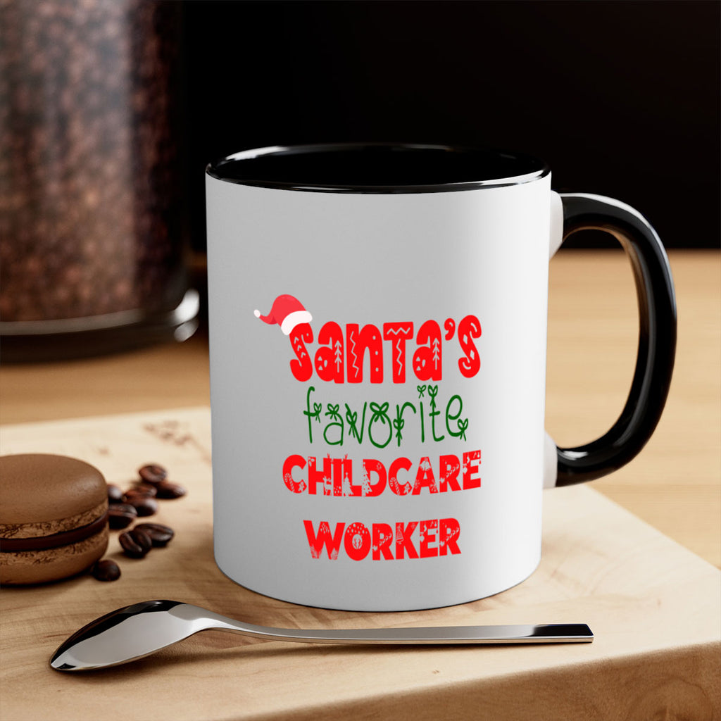 santas favorite childcare worker style 714#- christmas-Mug / Coffee Cup
