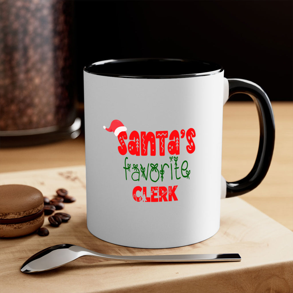santas favorite clerk style 722#- christmas-Mug / Coffee Cup
