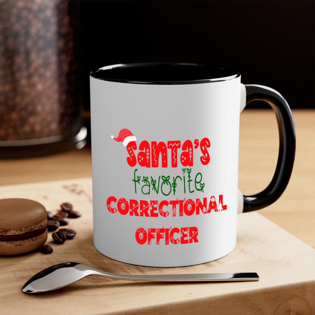 santas favorite correctional officer style 743#- christmas-Mug / Coffee Cup