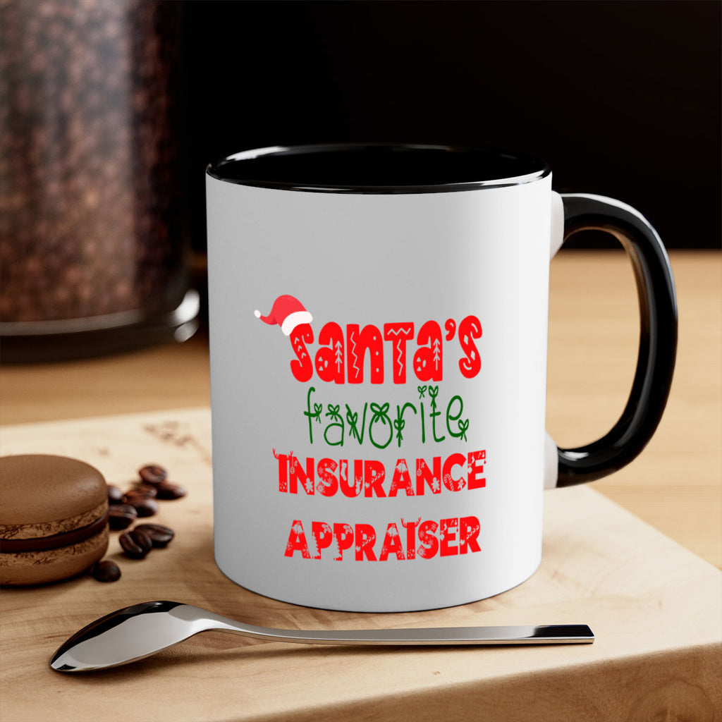 santas favorite insurance appraiser style 892#- christmas-Mug / Coffee Cup