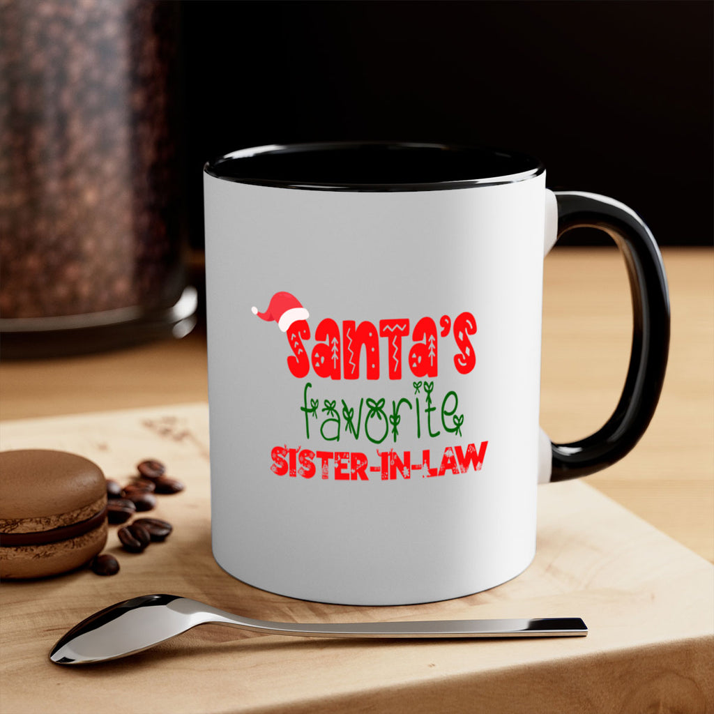 santas favorite sister-in-law style 1082#- christmas-Mug / Coffee Cup