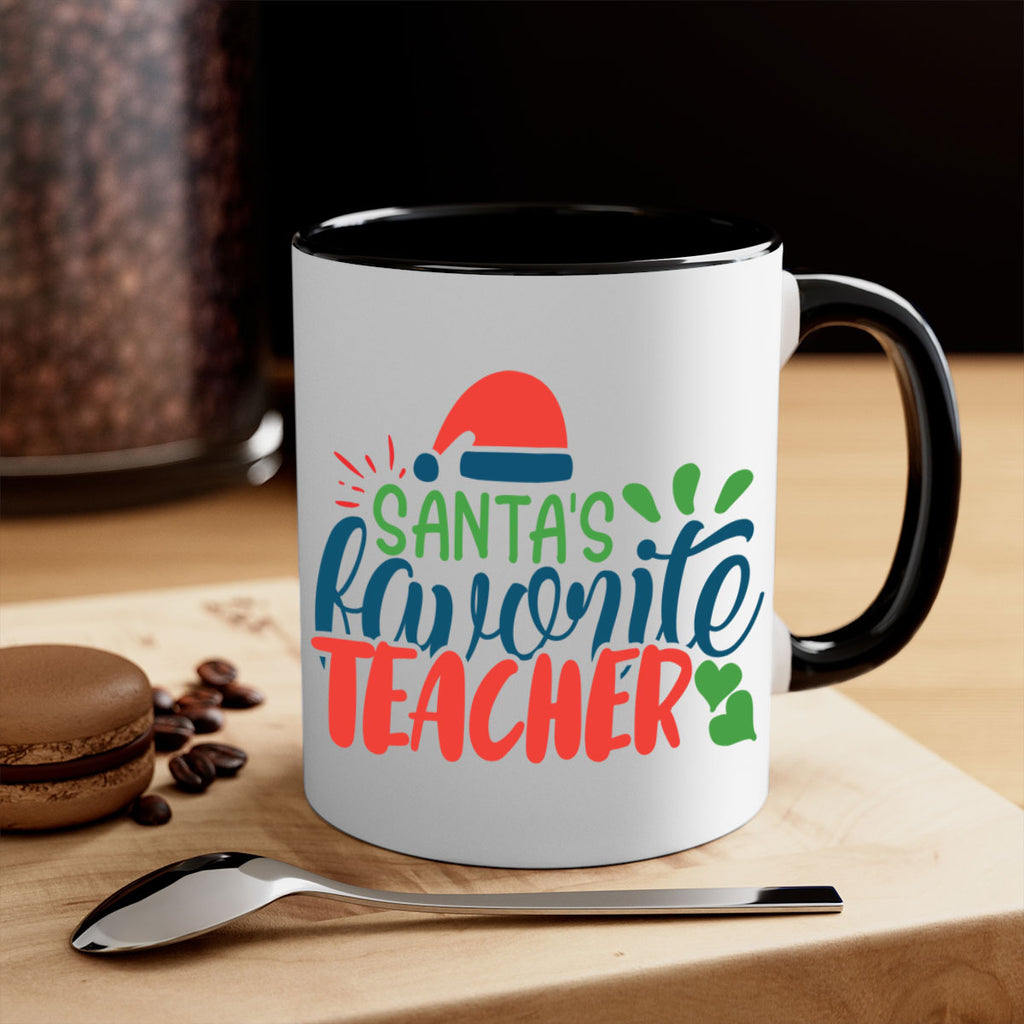 santas favorite teacher Style 151#- teacher-Mug / Coffee Cup