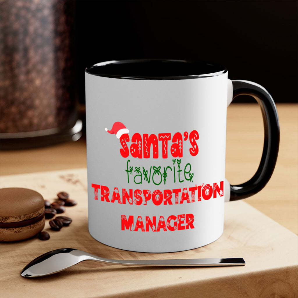 santas favorite transportation manager style 1129#- christmas-Mug / Coffee Cup