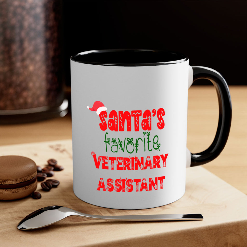 santas favorite veterinary assistant style 1146#- christmas-Mug / Coffee Cup