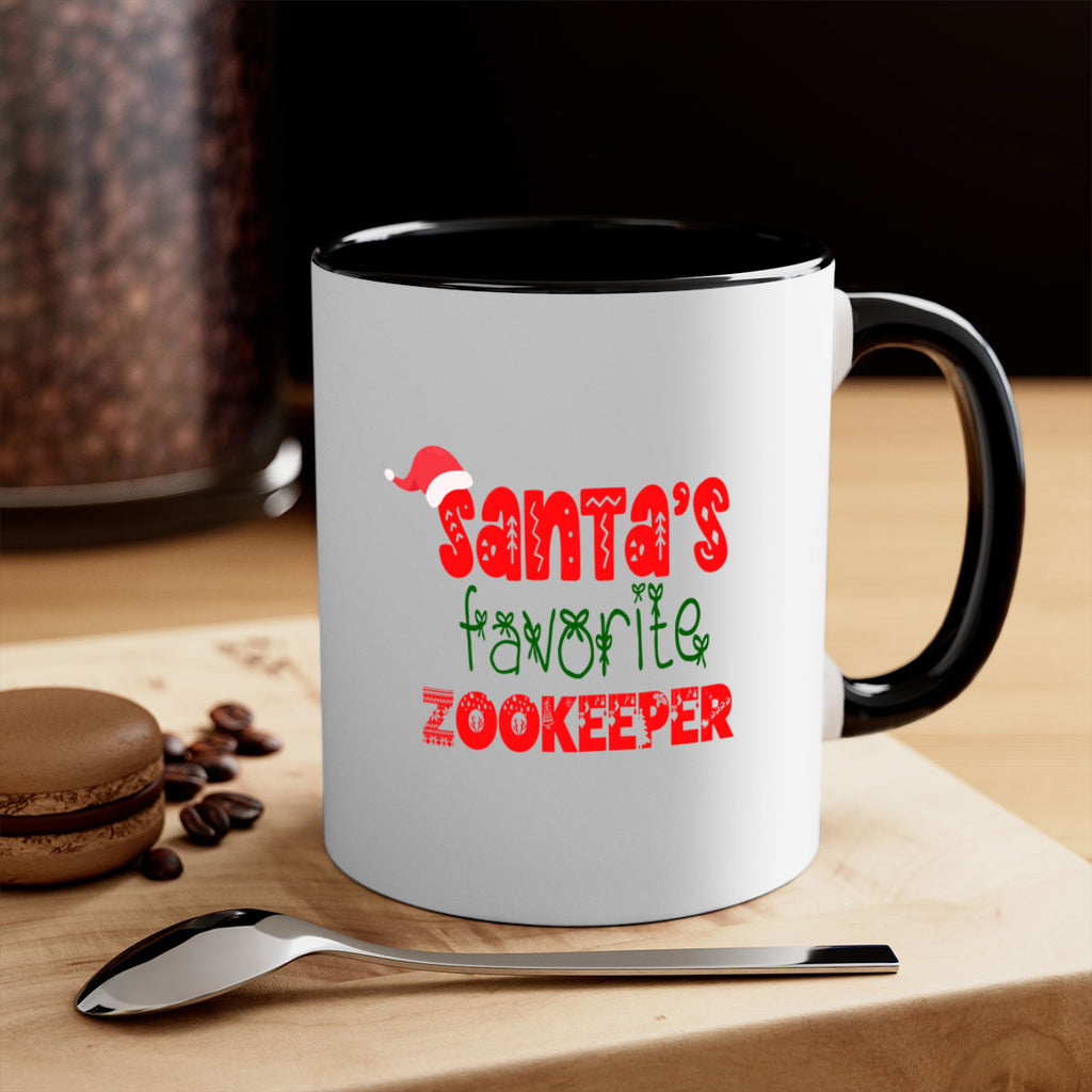 santas favorite zookeeper style 1163#- christmas-Mug / Coffee Cup