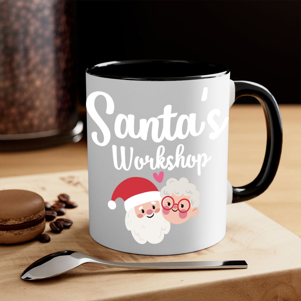 santas workshop style 1166#- christmas-Mug / Coffee Cup