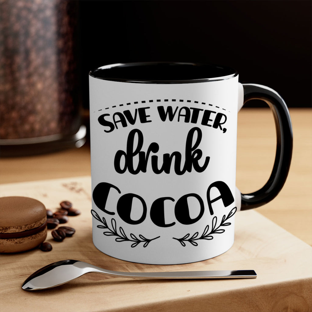 save water, drink cocoa style 1168#- christmas-Mug / Coffee Cup