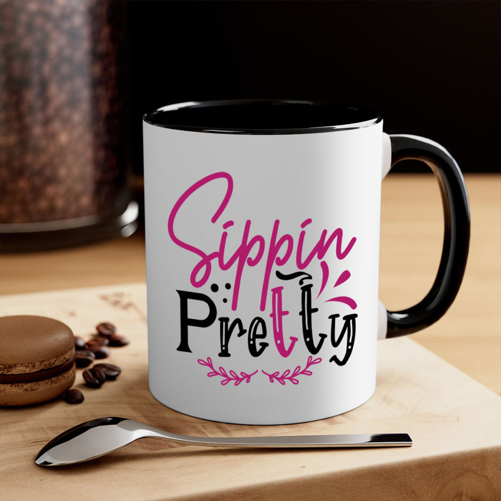 sippin pretty 161#- wine-Mug / Coffee Cup