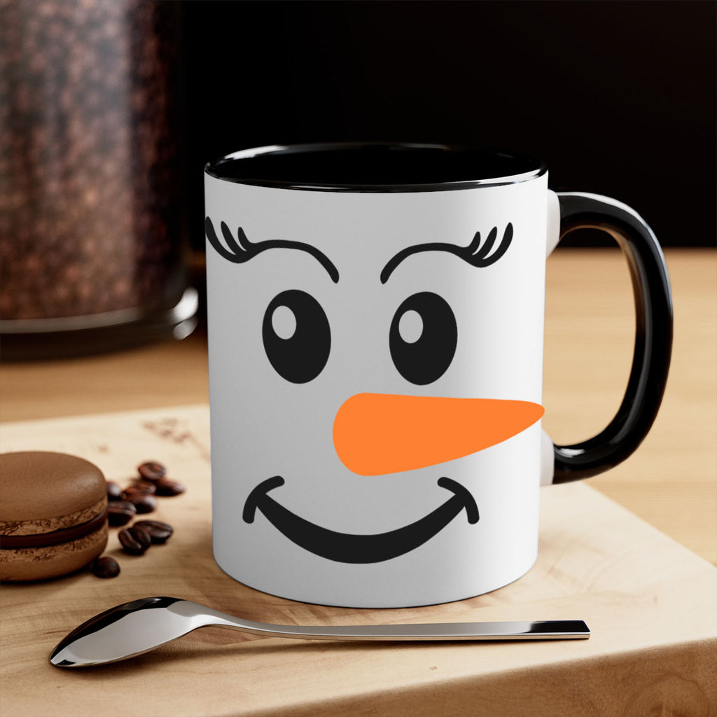 snowman face 5#- christmas-Mug / Coffee Cup