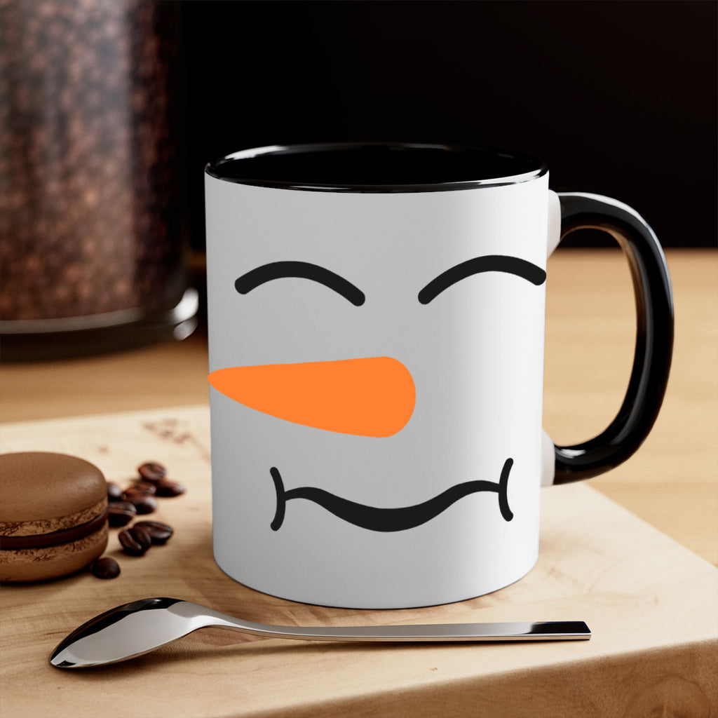 snowman face 7#- christmas-Mug / Coffee Cup