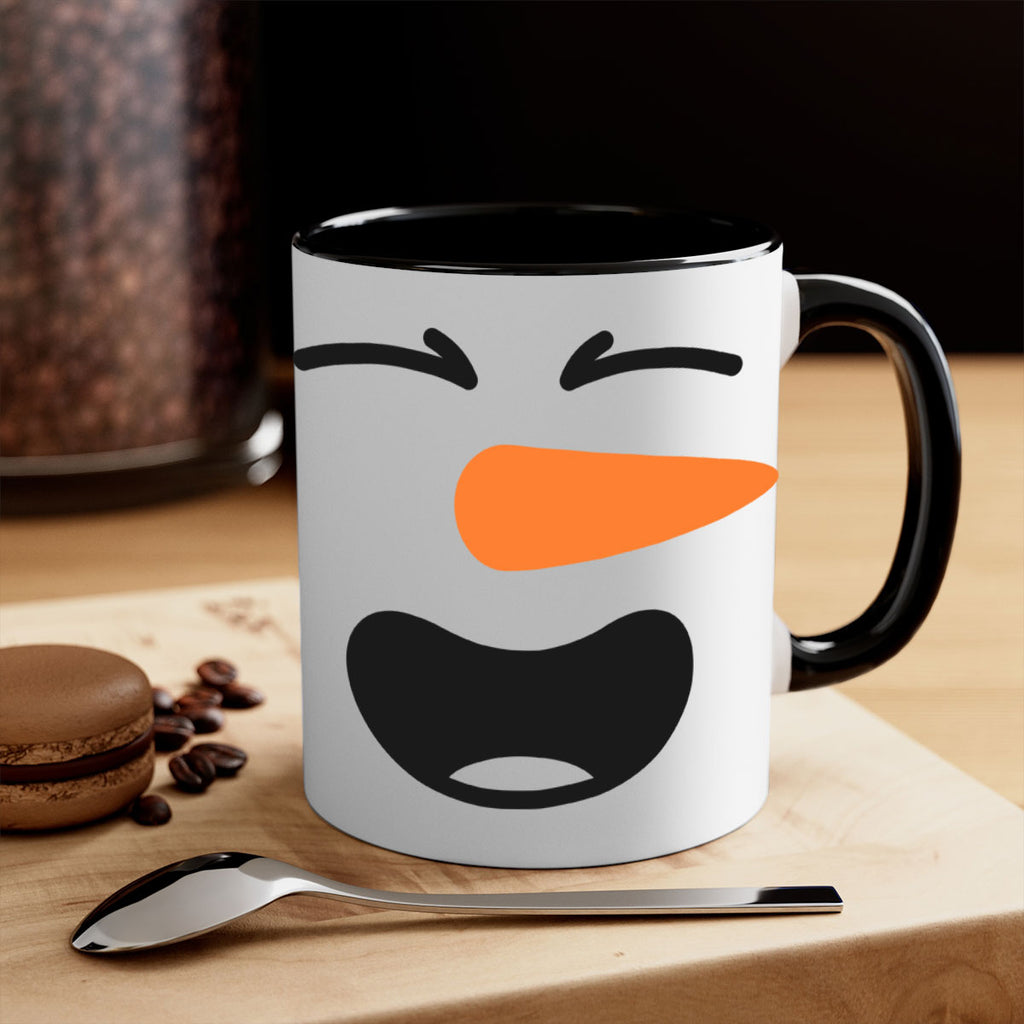 snowman face 8#- christmas-Mug / Coffee Cup