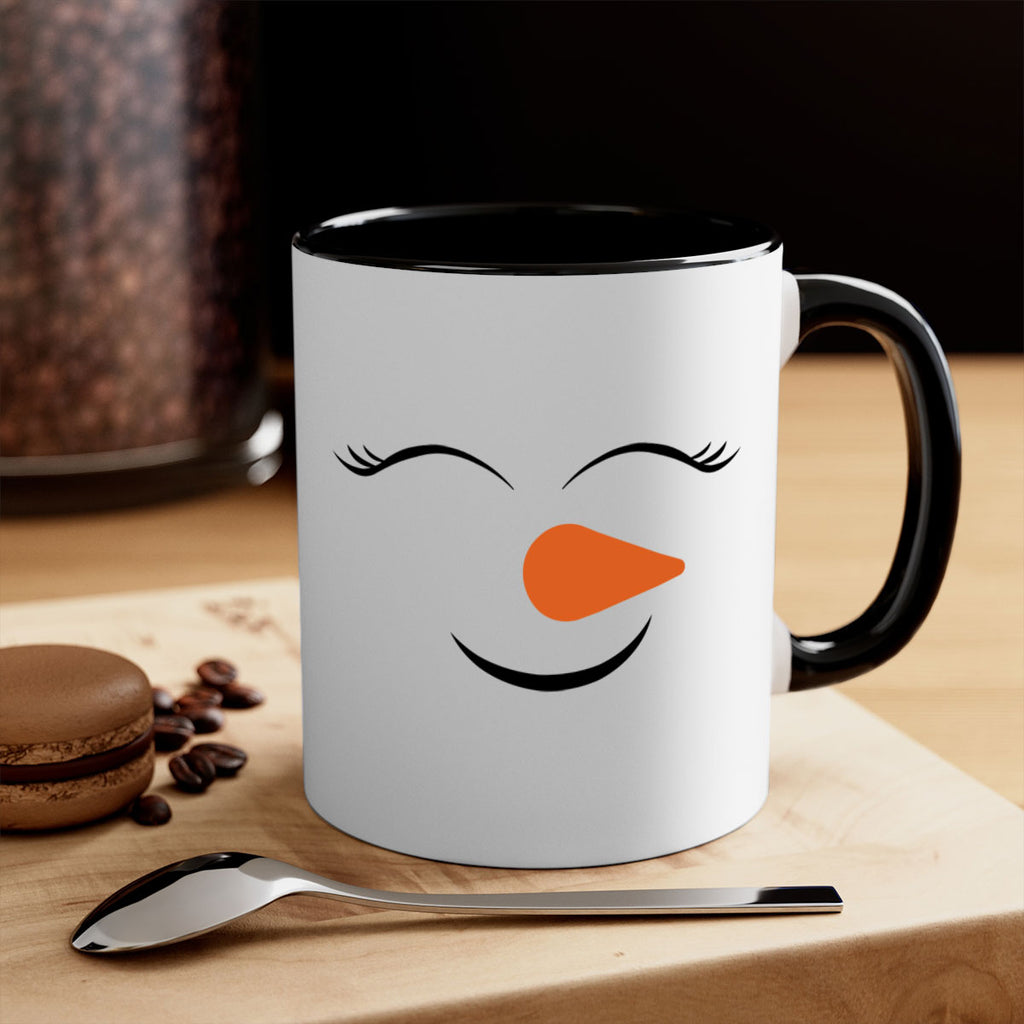 snowman face style 1178#- christmas-Mug / Coffee Cup