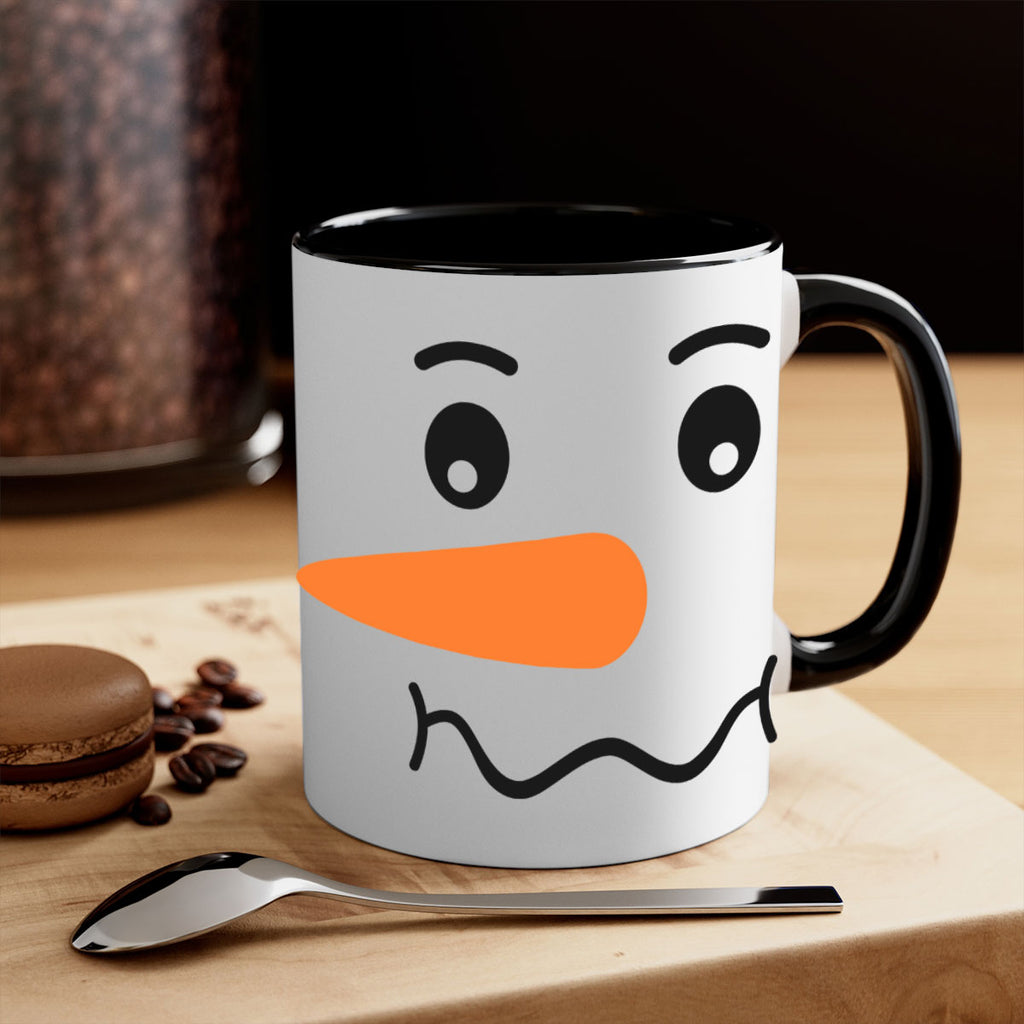 snowman face style 27#- christmas-Mug / Coffee Cup
