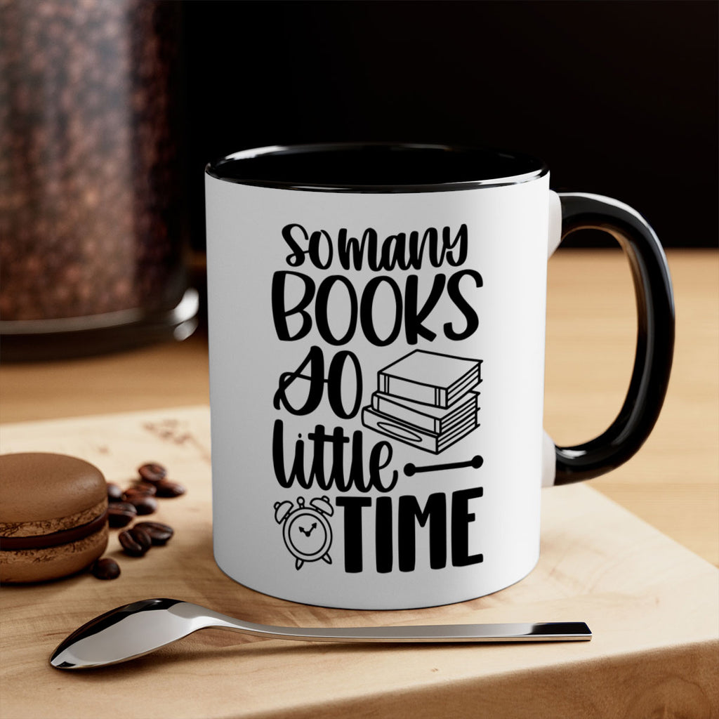 so many books so little time 28#- Reading - Books-Mug / Coffee Cup