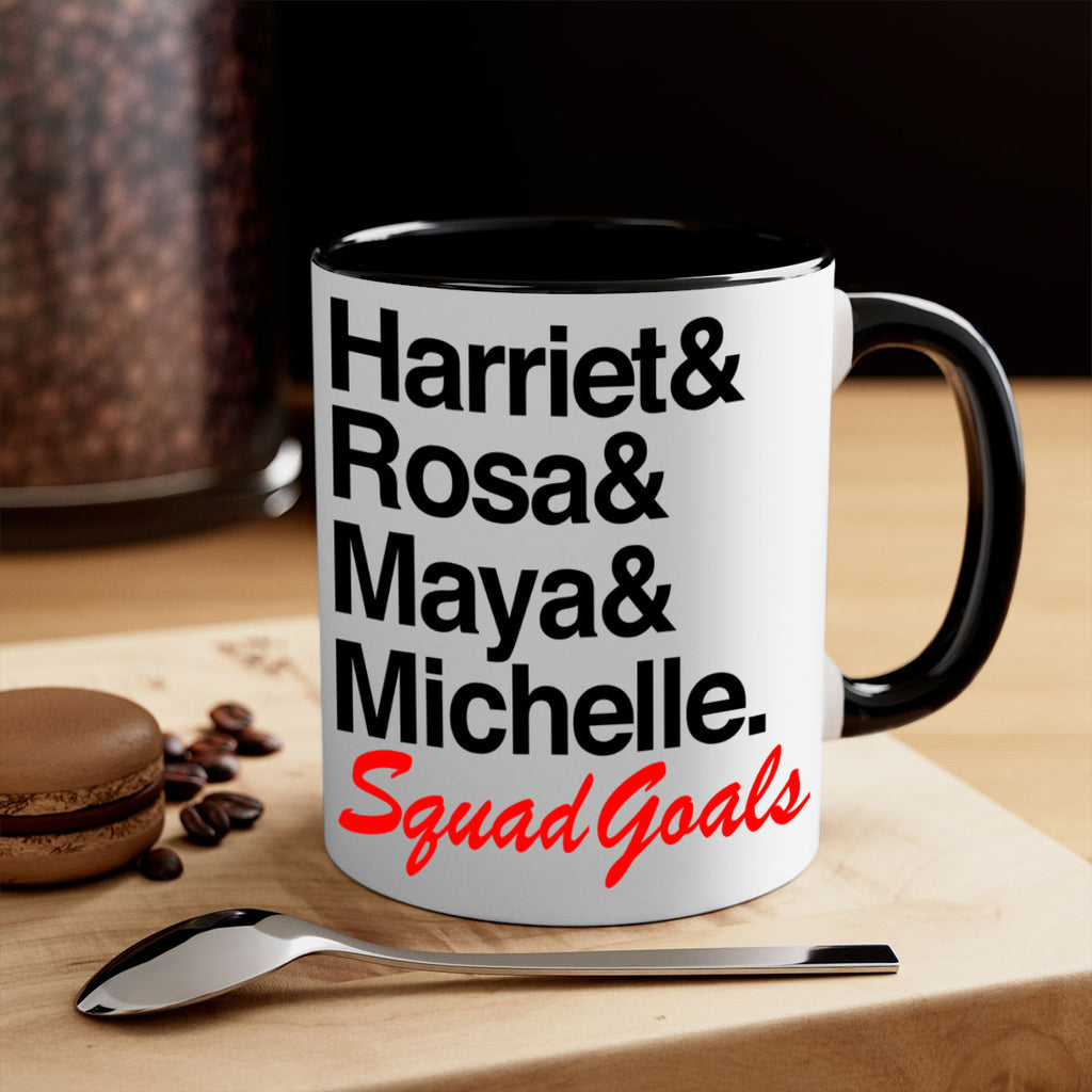 squad goals 26#- black words - phrases-Mug / Coffee Cup