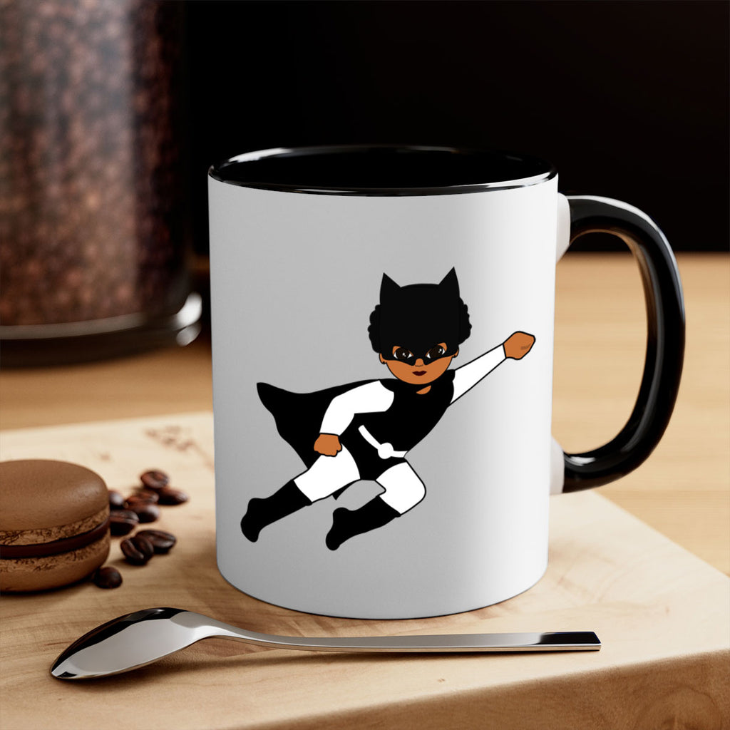 super kids girl 2#- Black women - Girls-Mug / Coffee Cup