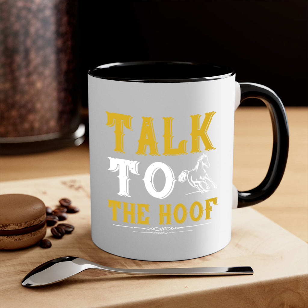 talk to the hoof Style 21#- horse-Mug / Coffee Cup